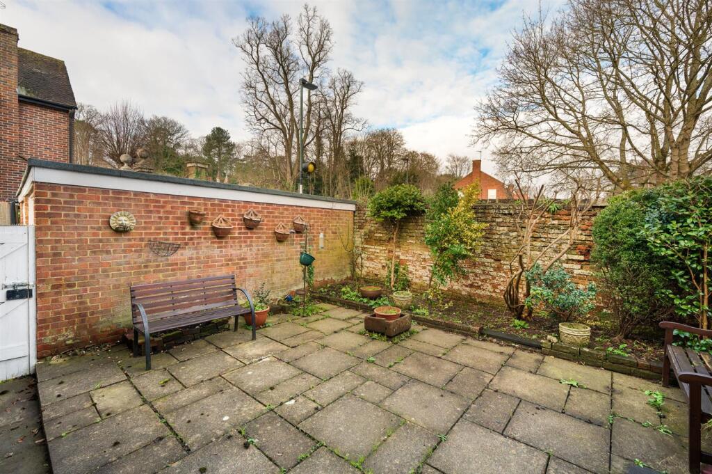 Rear garden