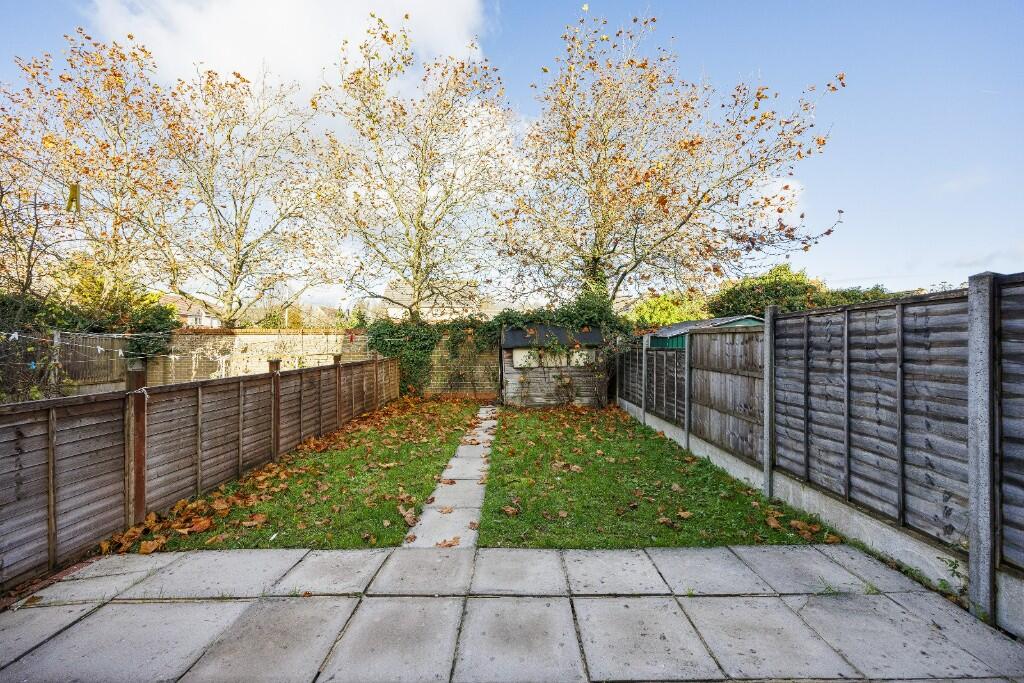 Private rear garden 