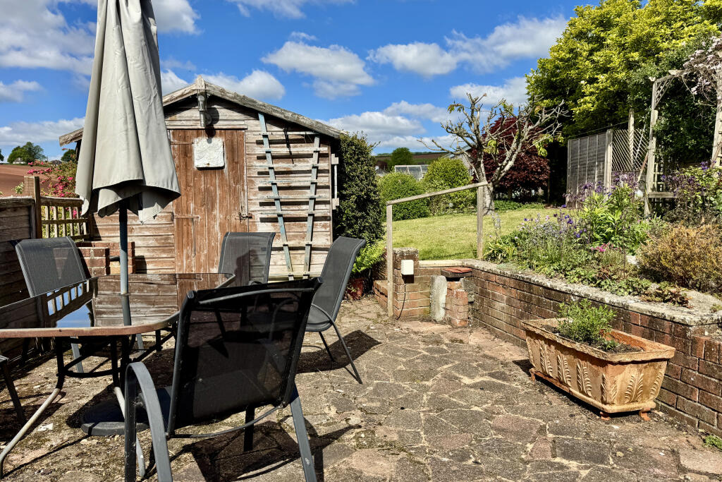 Rear Garden, large plot
