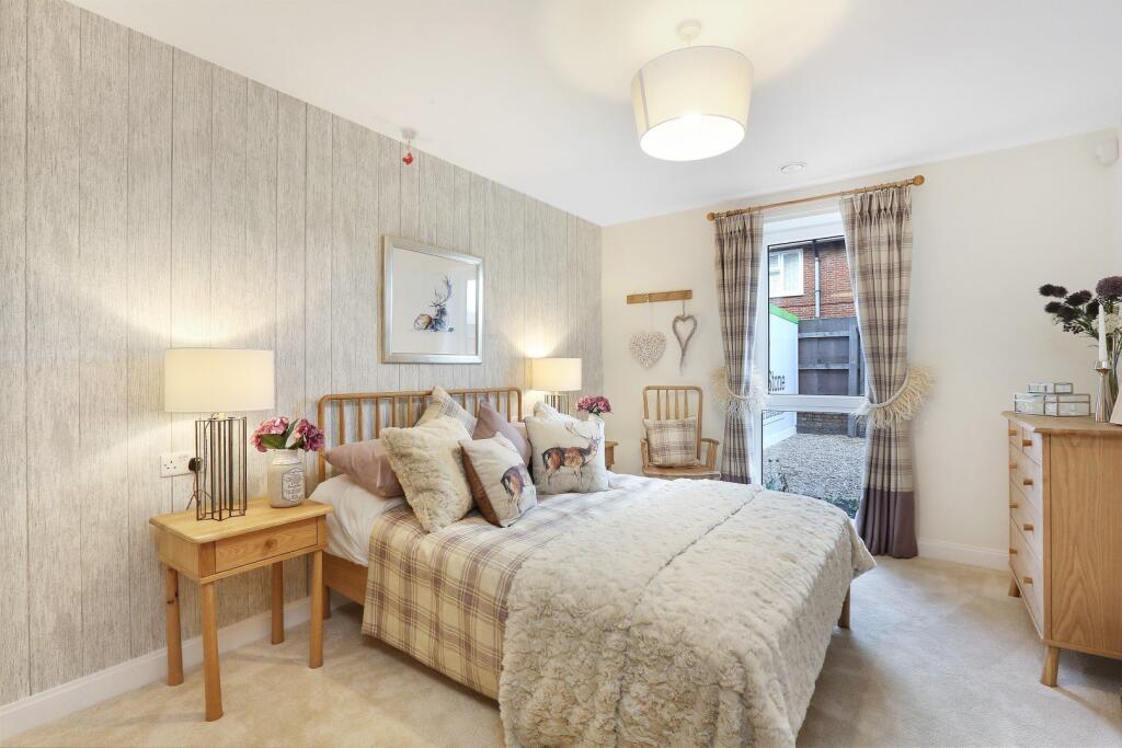 Show home master bedroom