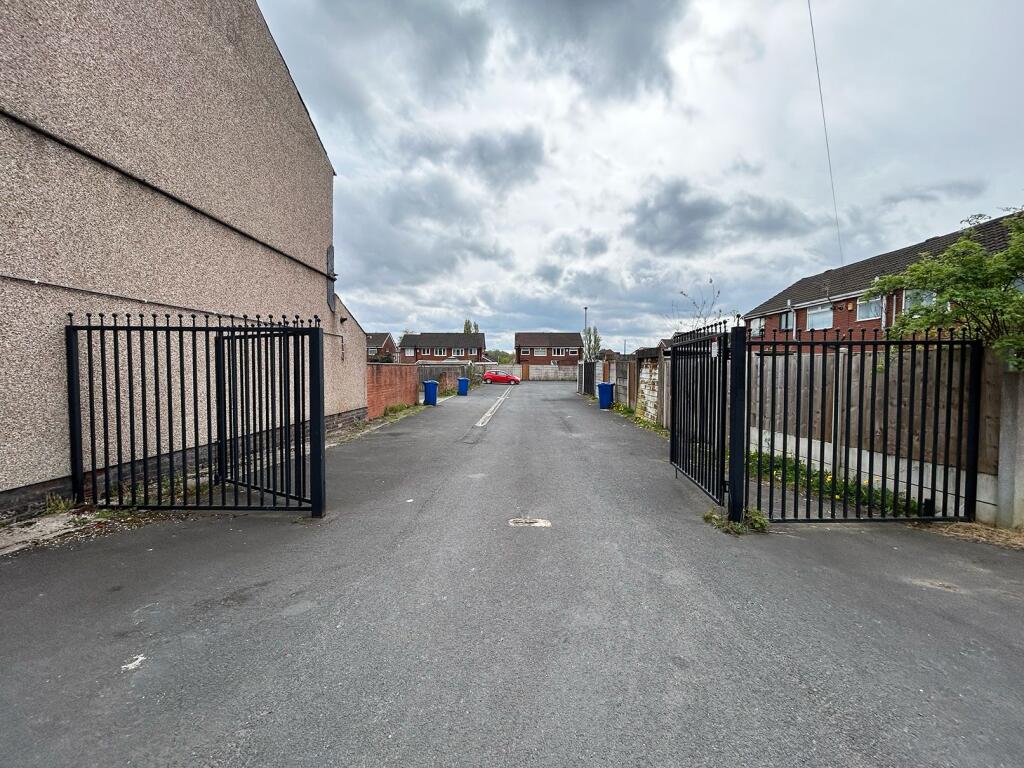 Secure gated parking
