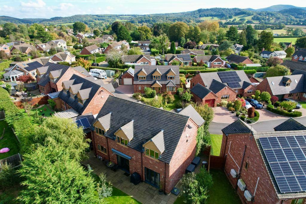 Village on the edge of the Malvern Hills