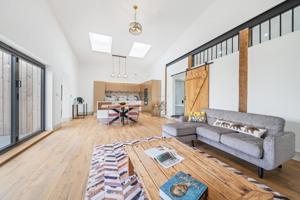 Spacious open plan living