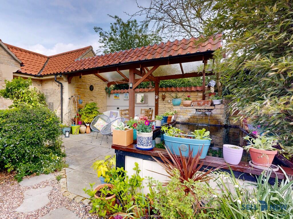 Alfresco dining area