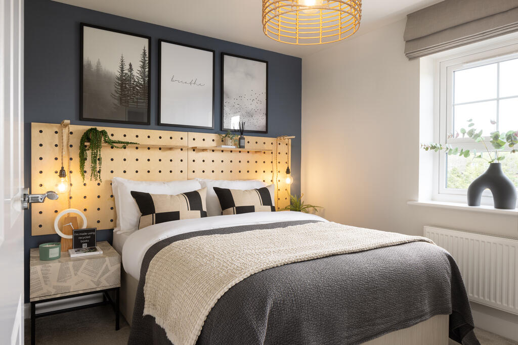 Internal of sustainable show home at quarter jack park