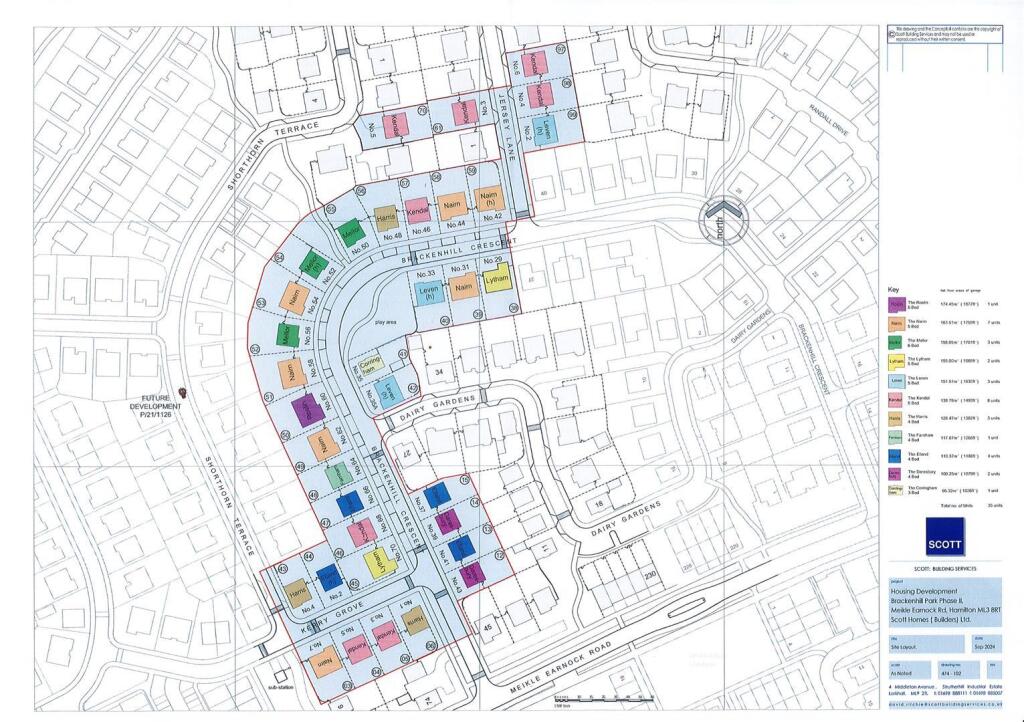 Brackenhill Park Site Plan