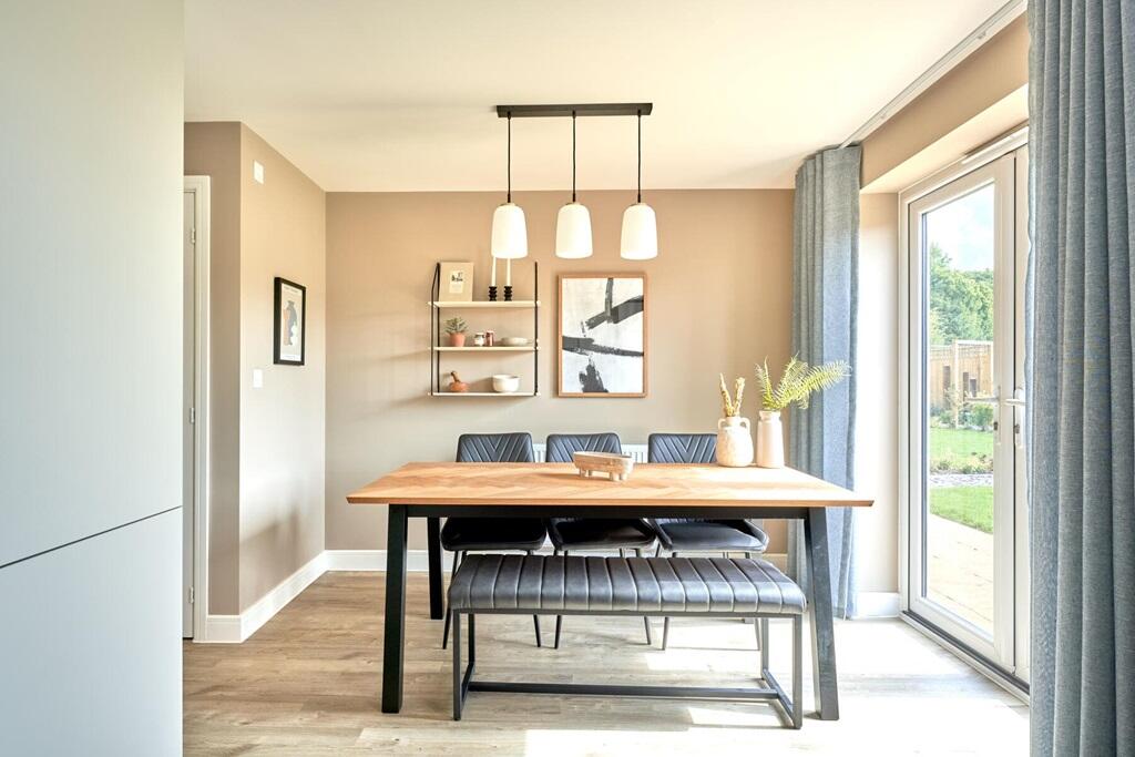 Space for all the family to enjoy meal times together