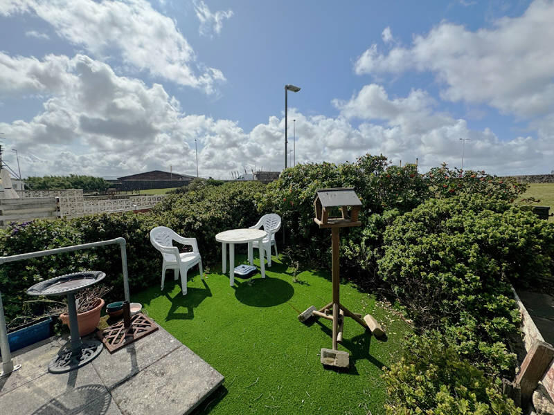Rear of Property
