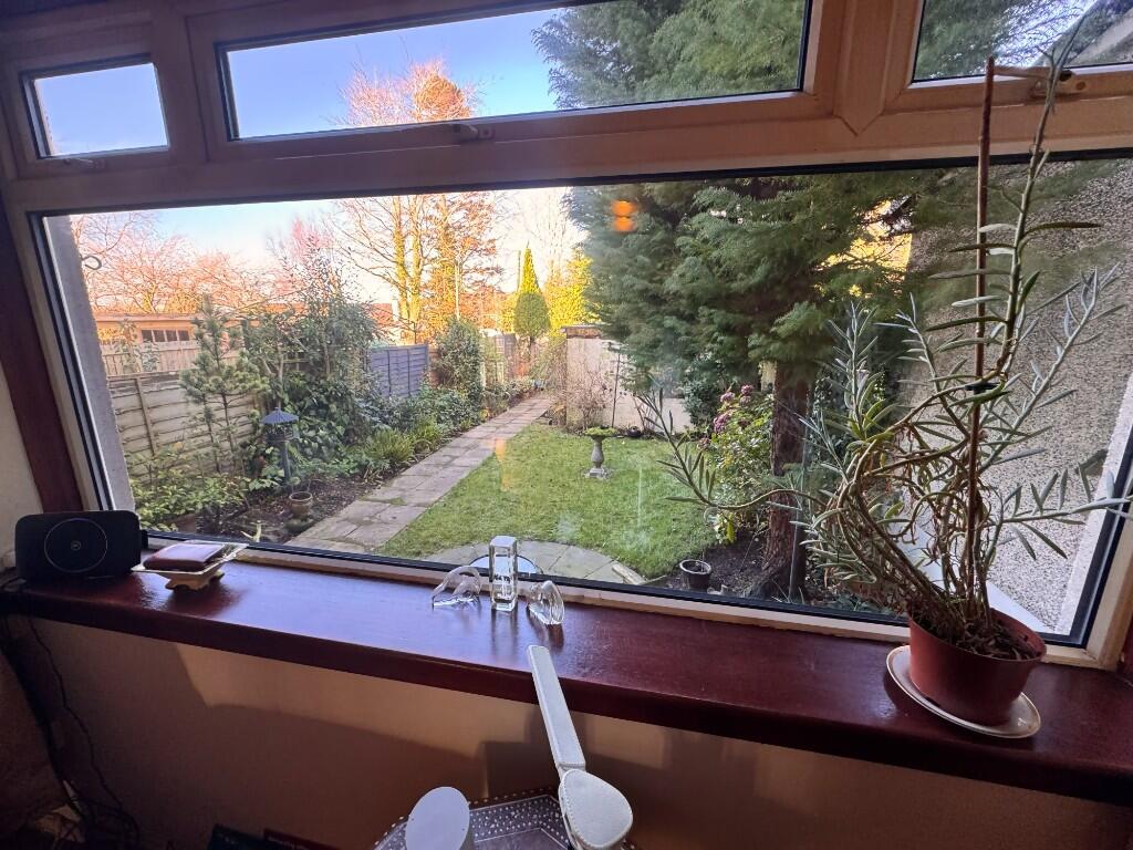 Rear garden view