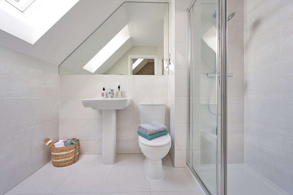 An en suite bathroom away from the family