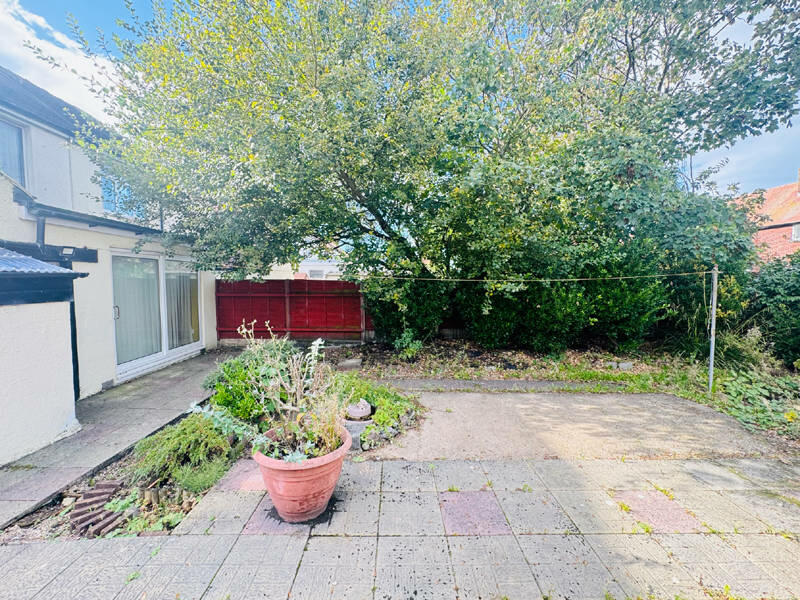 Rear of Property