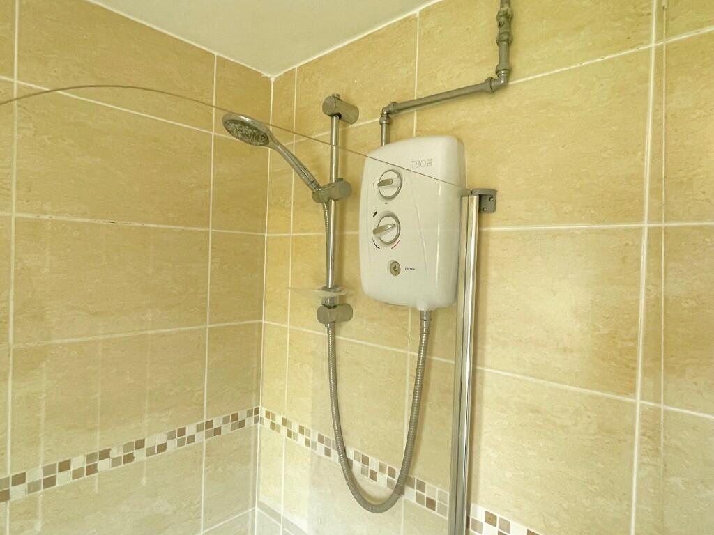 Shower over bath