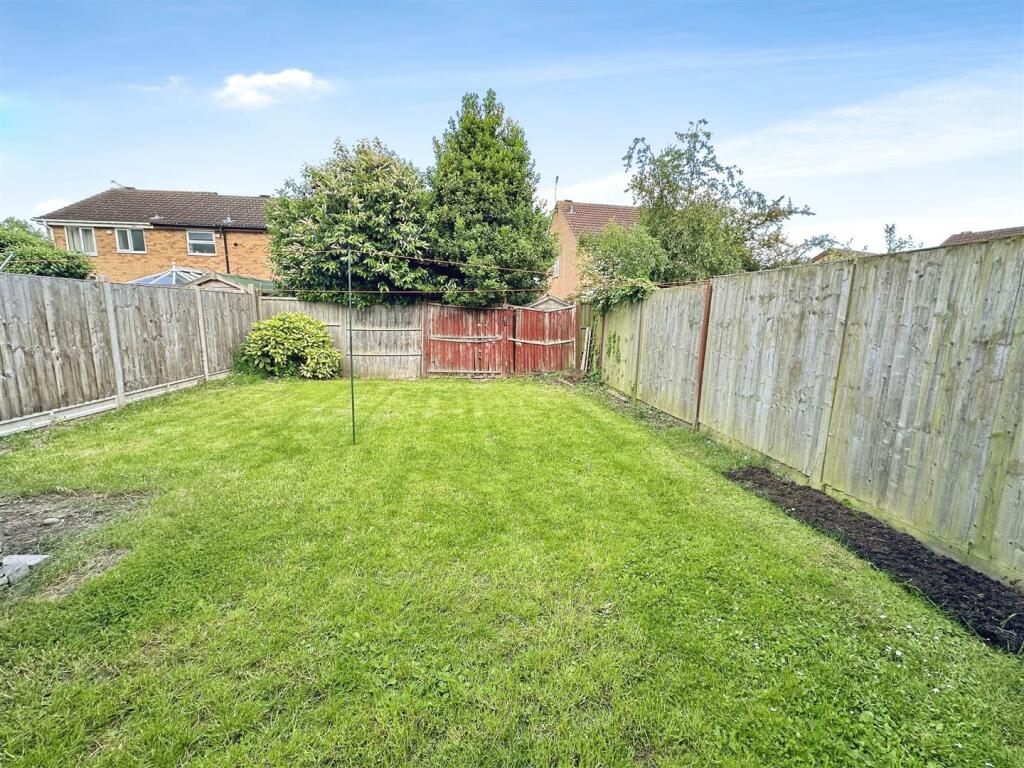 Rear garden