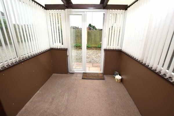 enclosed front porch