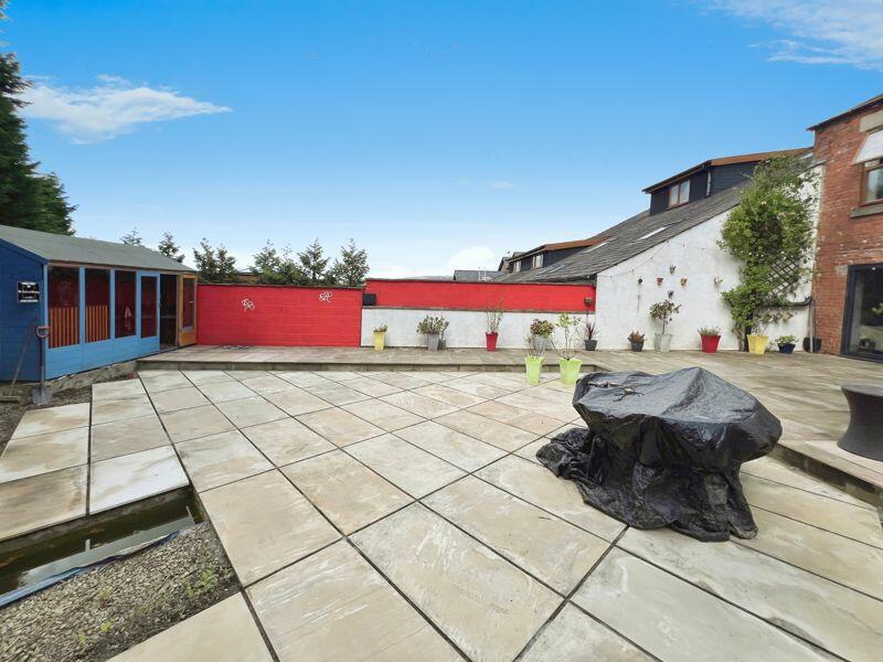 Rear garden