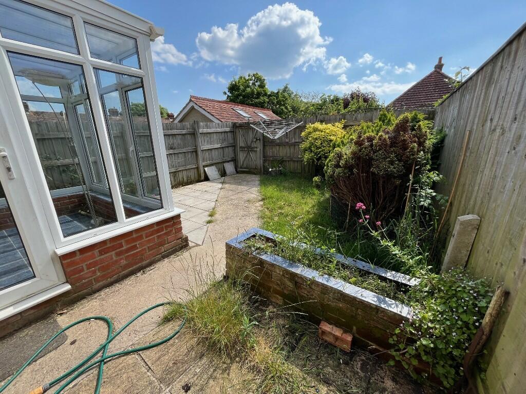 Rear garden