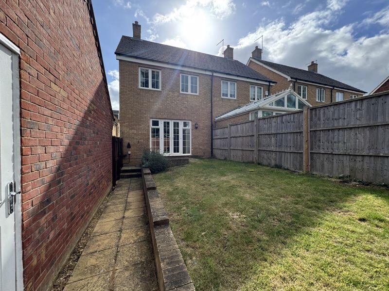 Rear garden