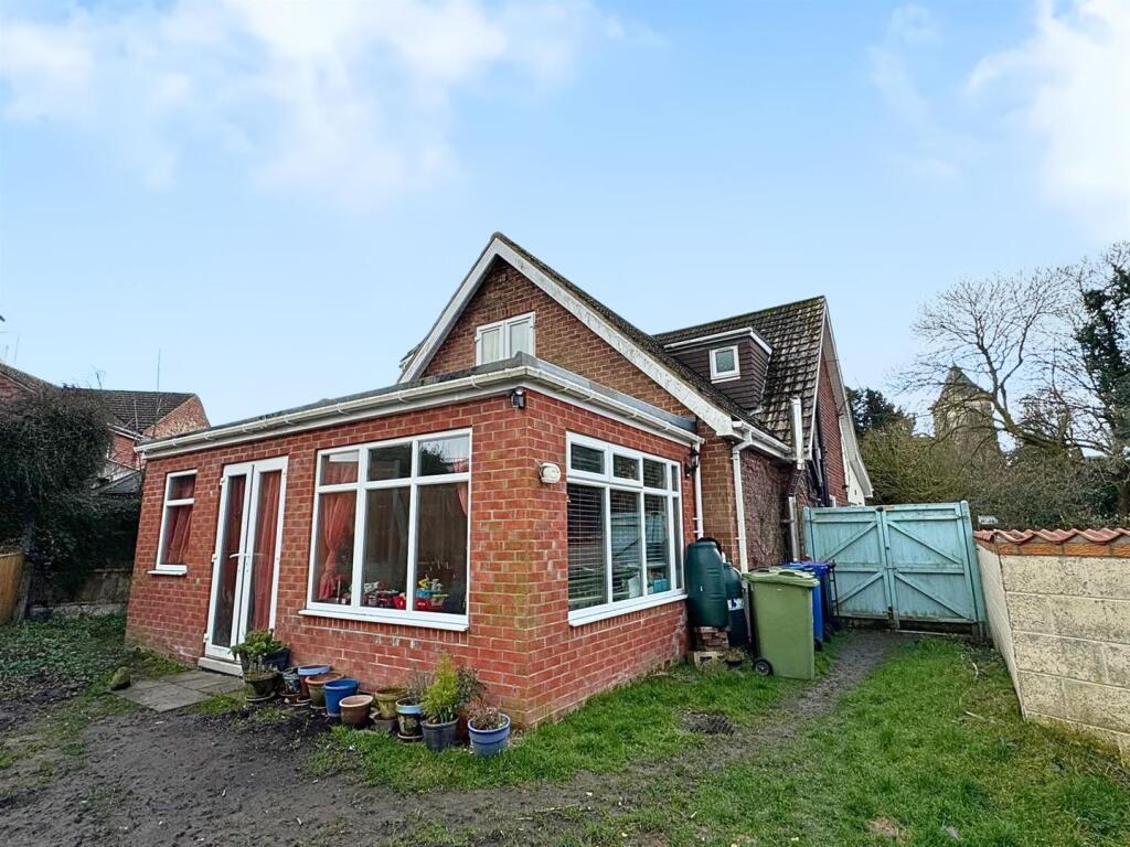 Rear of Property