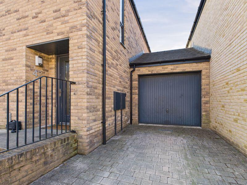 Driveway and garage