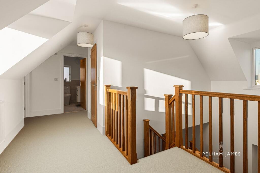 Landing, Osprey House, Medbourne (virtually staged image)