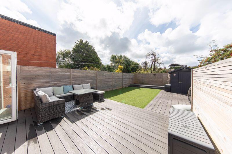 Private South facing garden