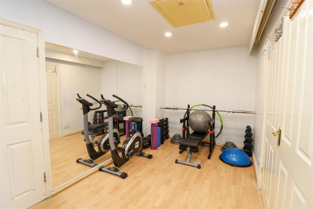 Gym (Half Of Double Garage)