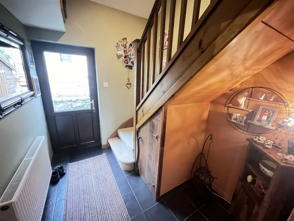Rear hallway