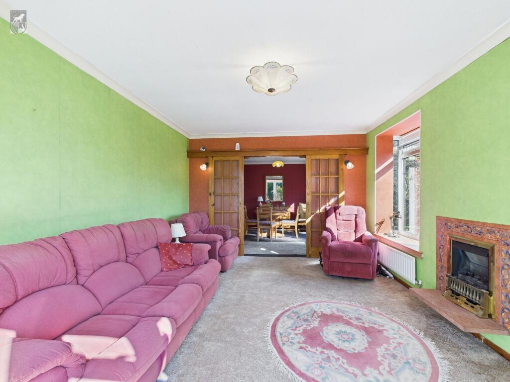 Open plan living space