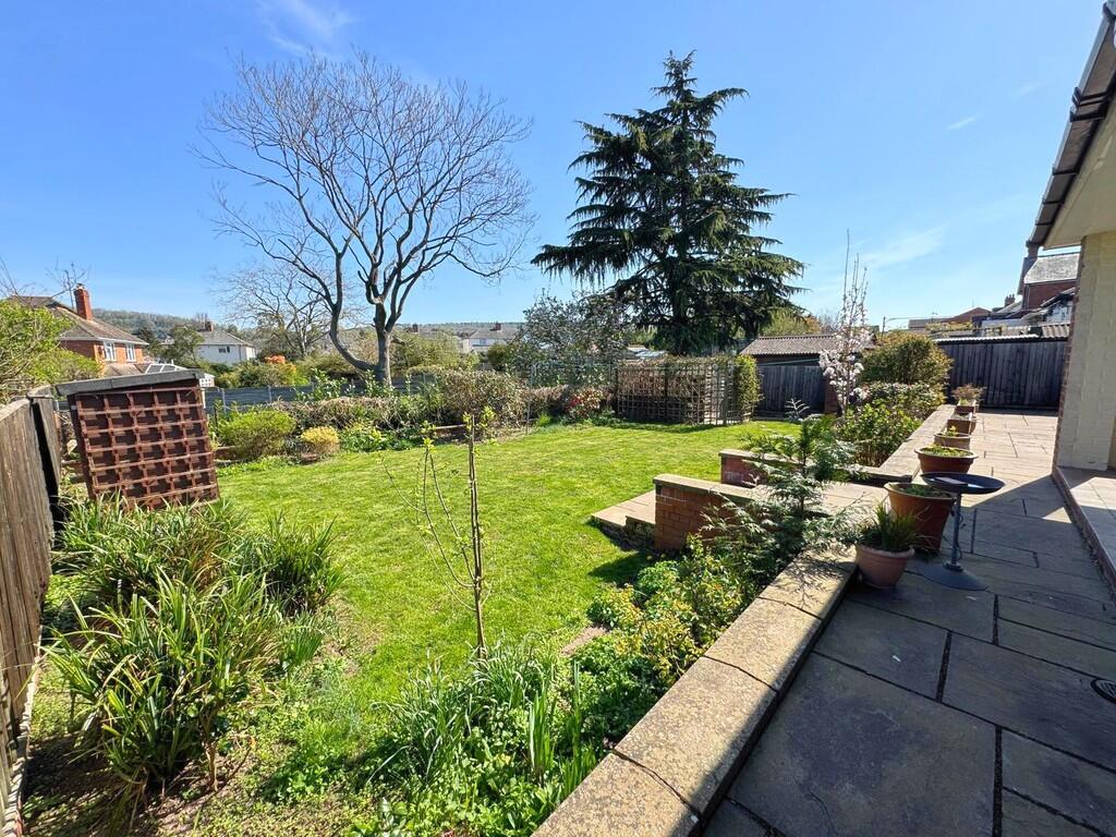 Rear garden angle