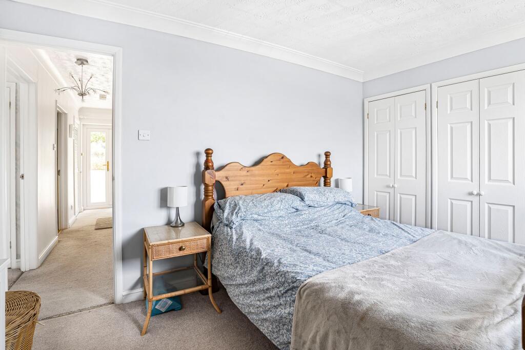 Bedroom with fitted wardrobes