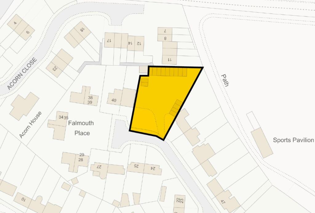 NOT TO SCALE FOR INFORMATION ONLY © ES100004608