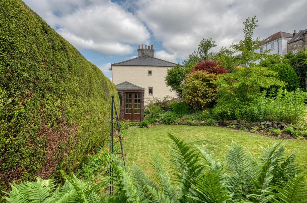 Rear Garden - lawn and summer house.jpg