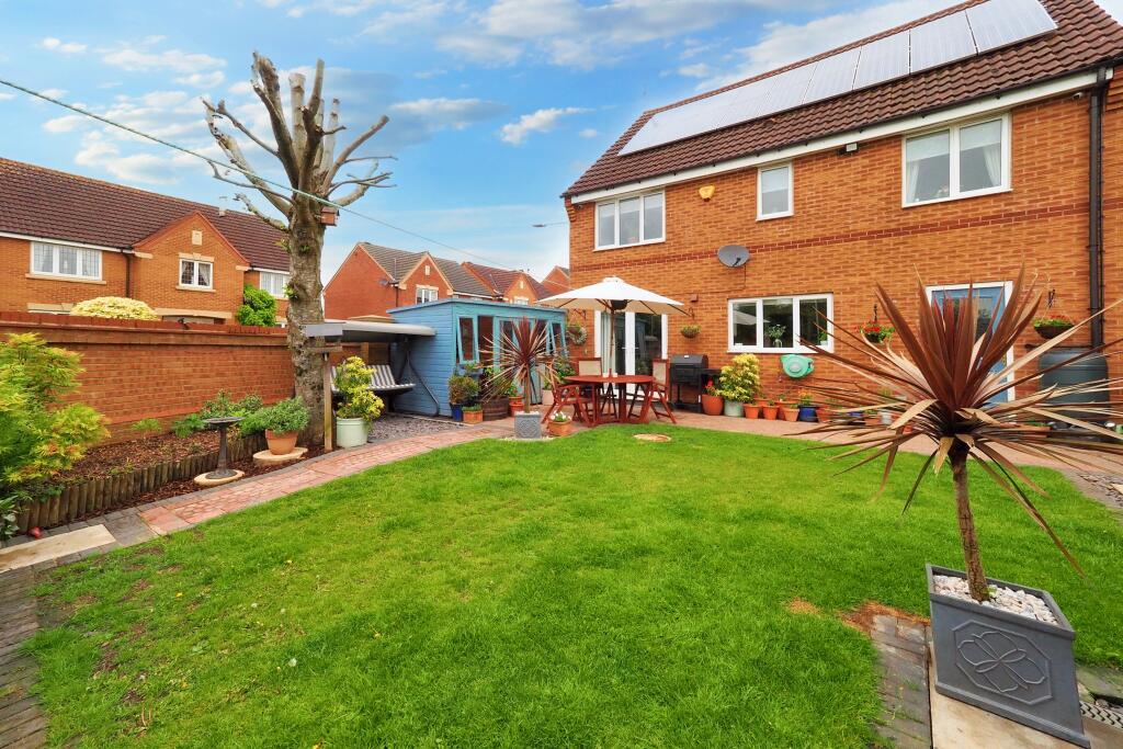 Rear View of the home