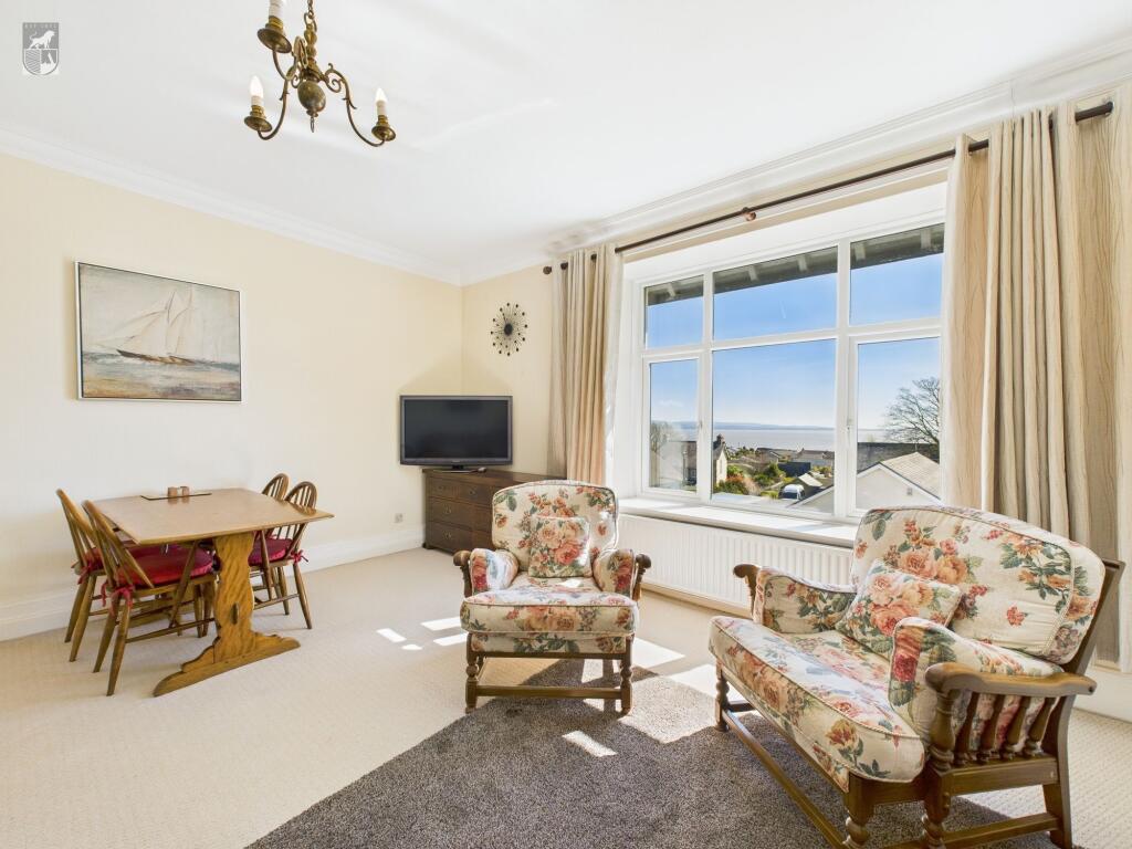 Bay view living room