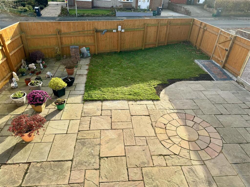 Rear garden