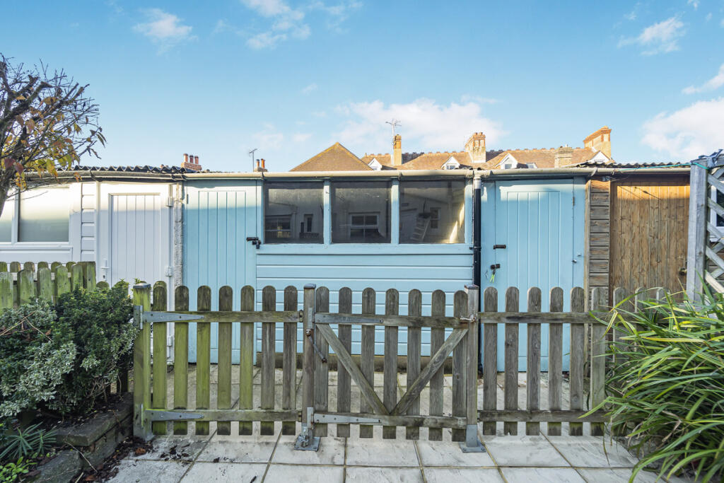 Outbuilding storage or could be a utility area, workshop or even converted to a home office if power was added