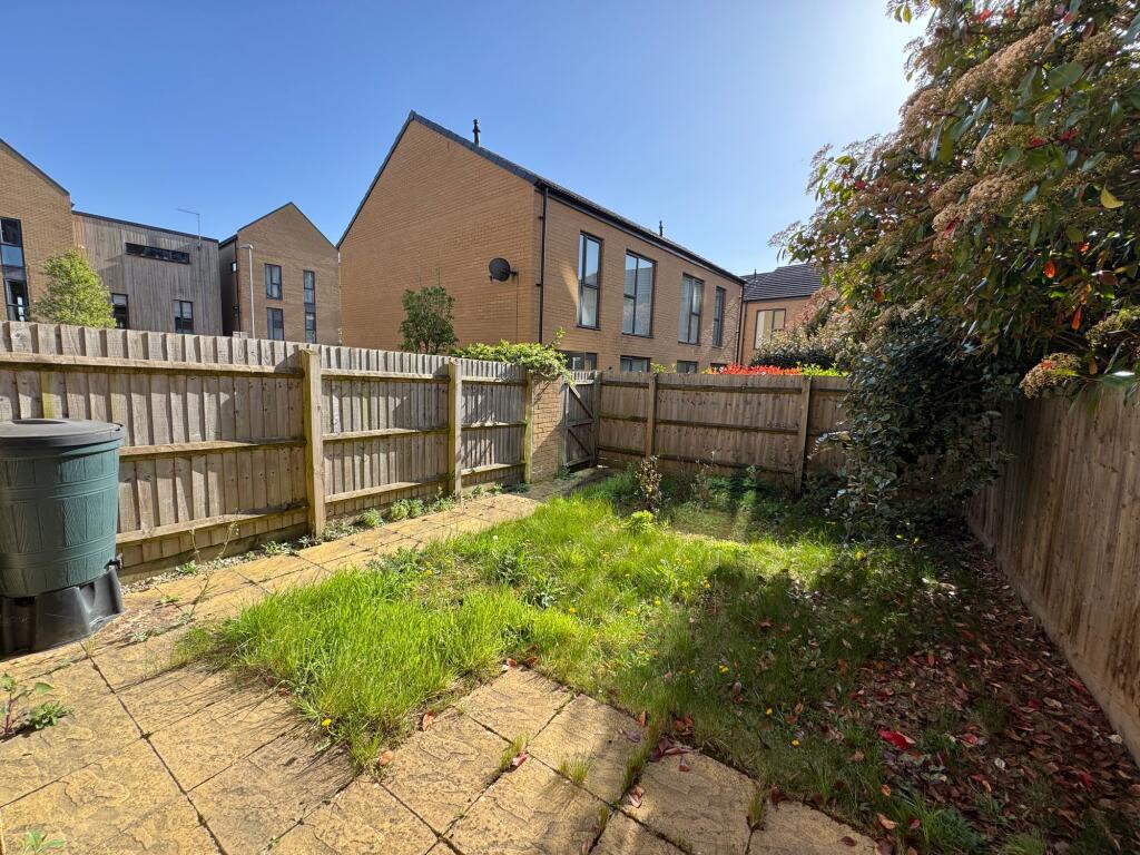 Enclosed rear garden