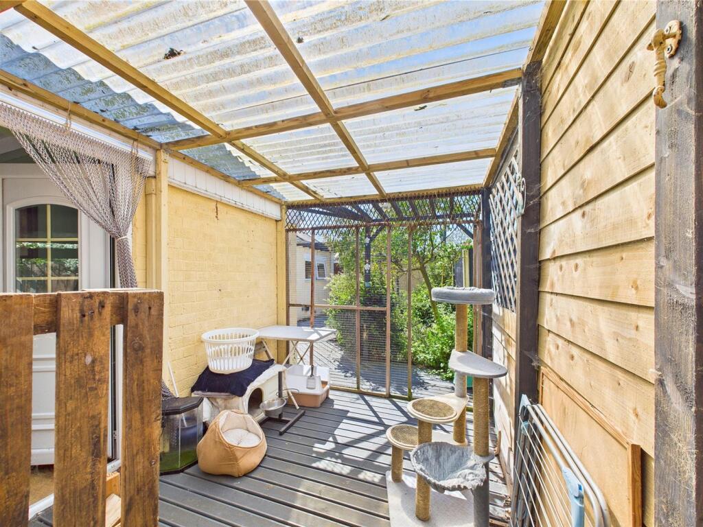 Covered Seating Area