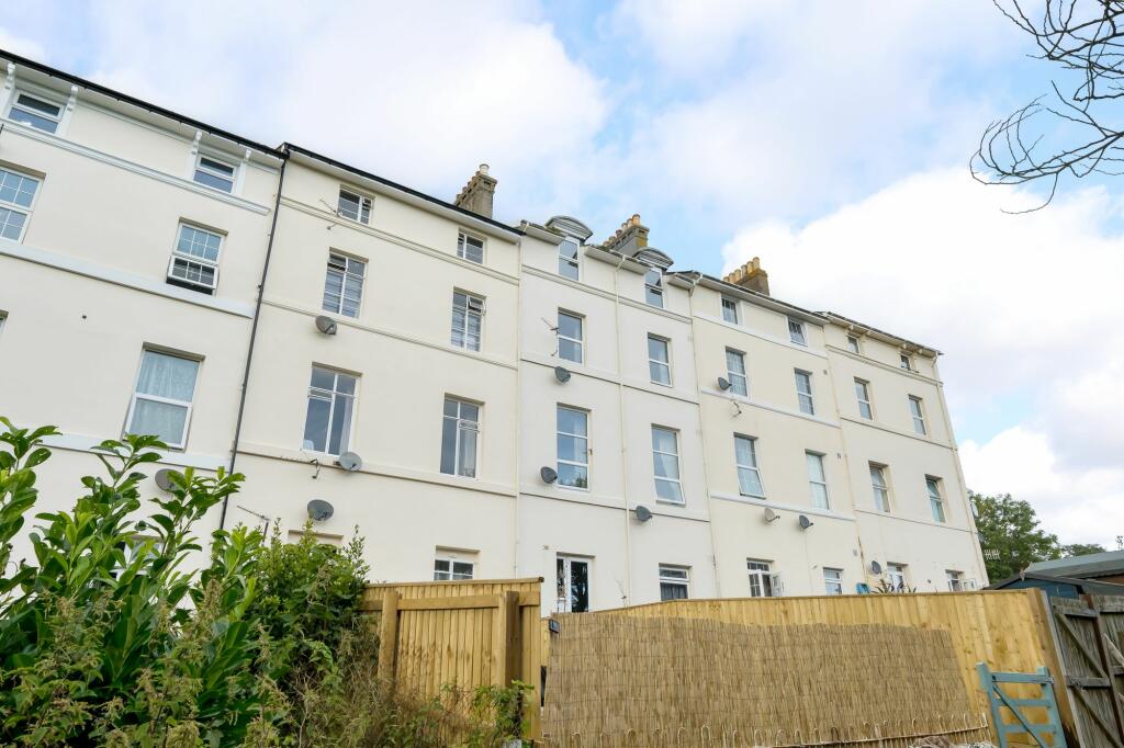Rear of property