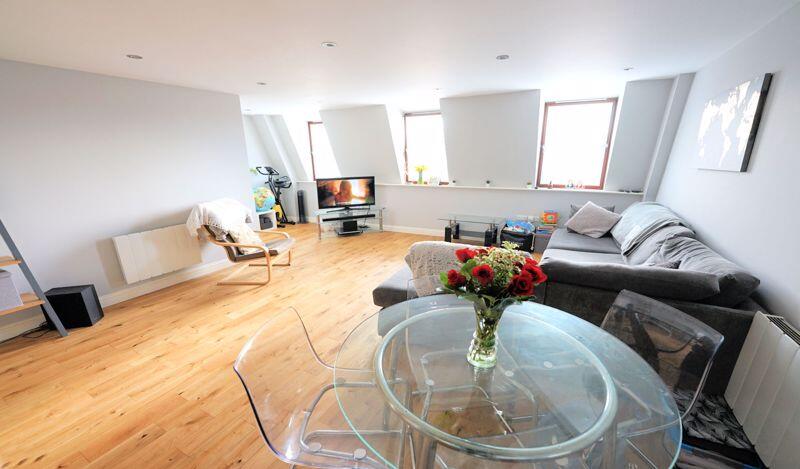 Open plan living room