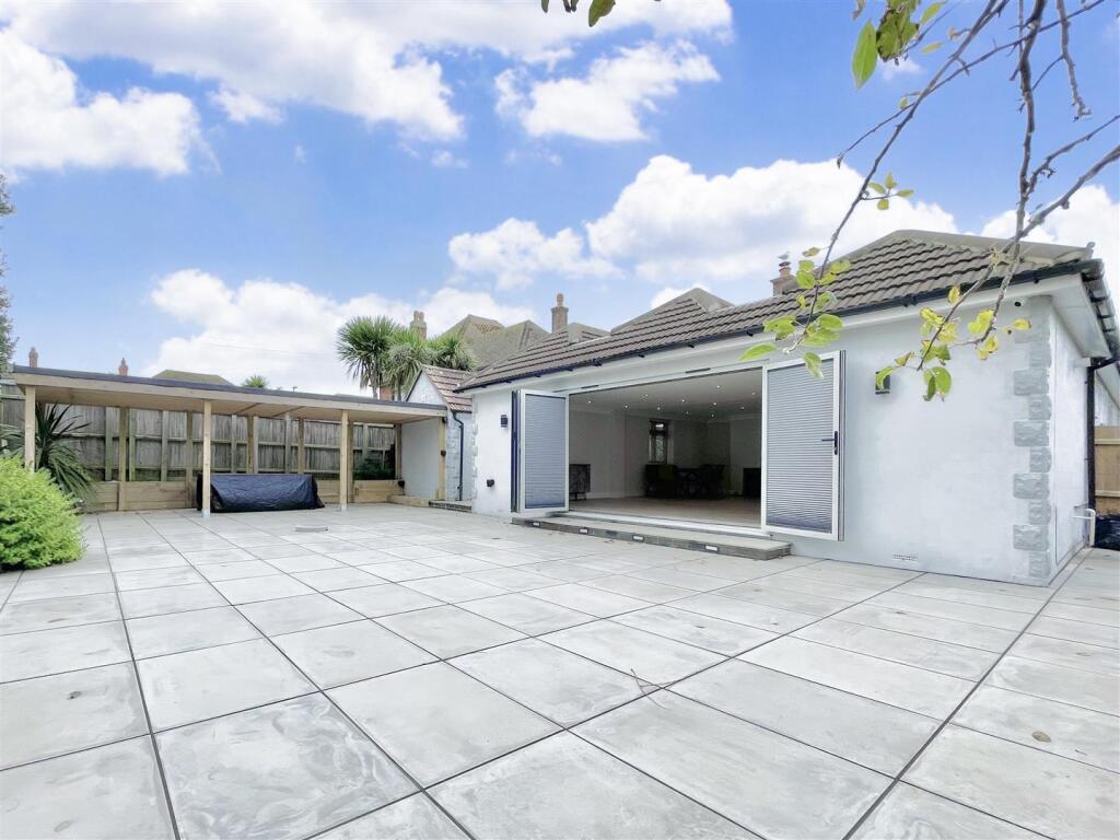 Rear garden