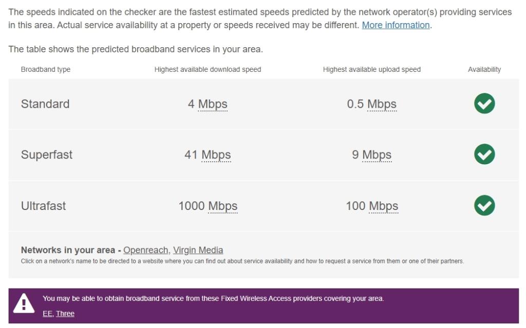 Millyard, Broadband