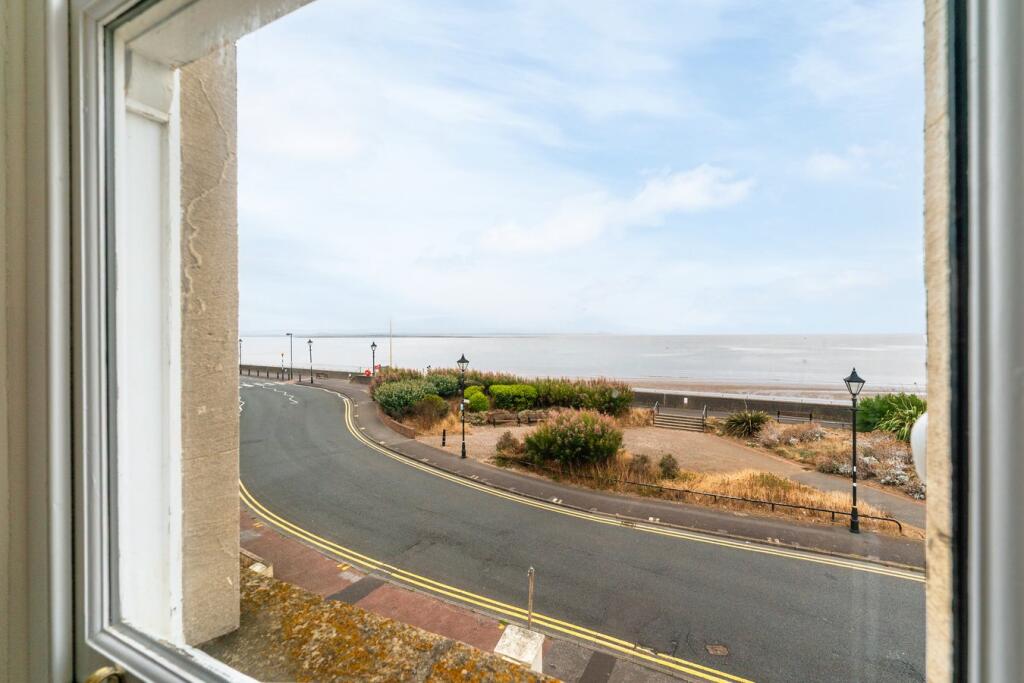 Sea views to front