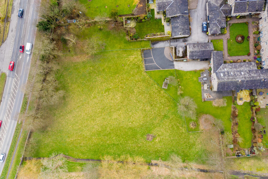 Drone shot of pad...