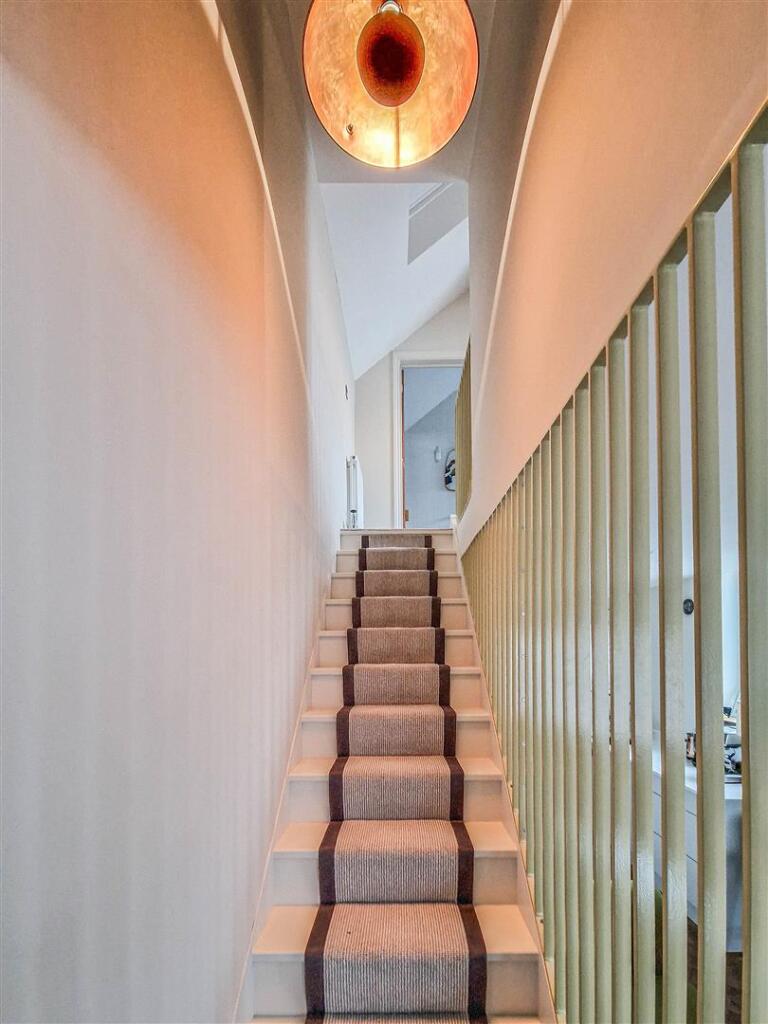 Stairs to the first floor