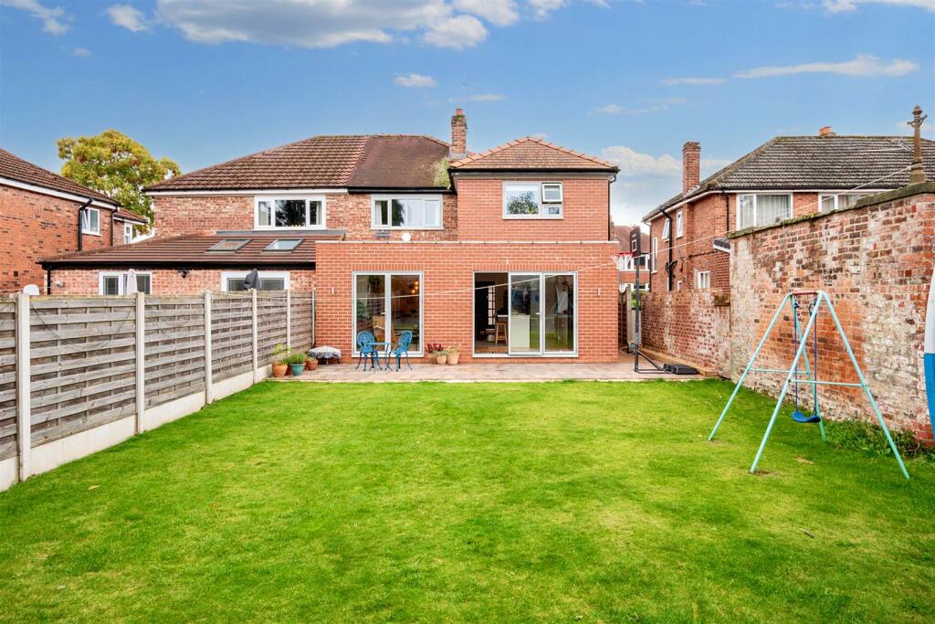 Rear of Property