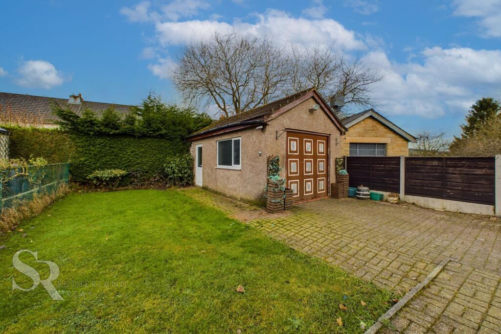 Rear Garden and Garage