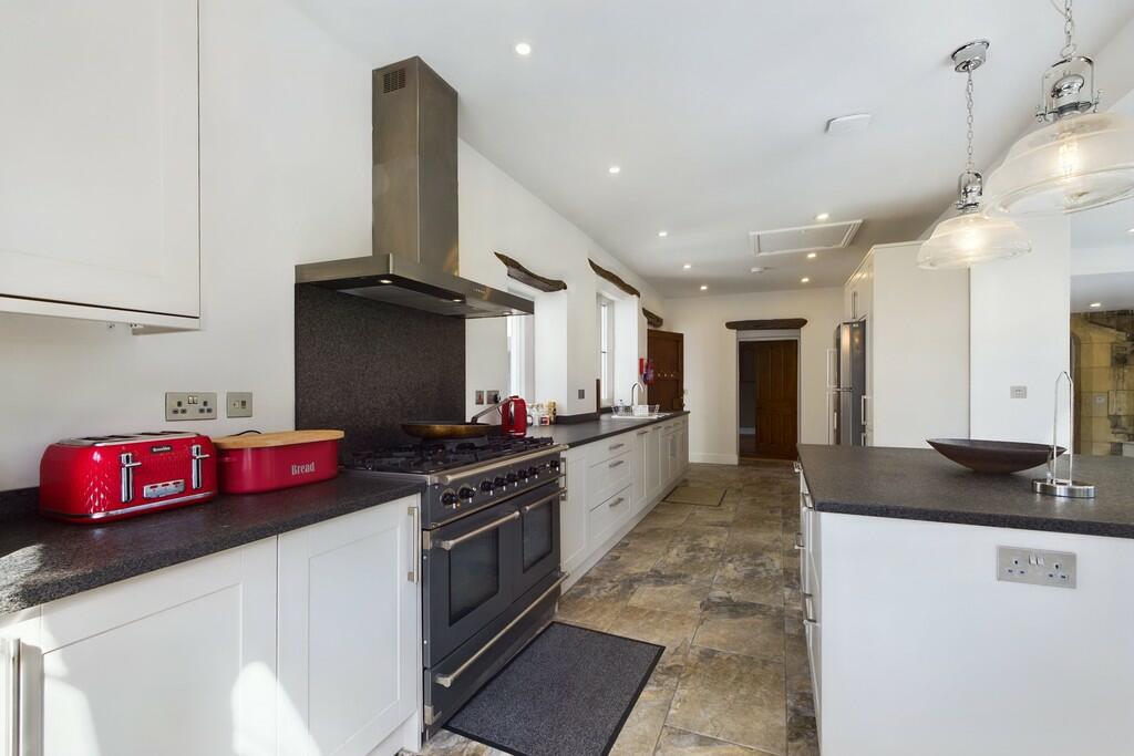 Open plan kitchen...