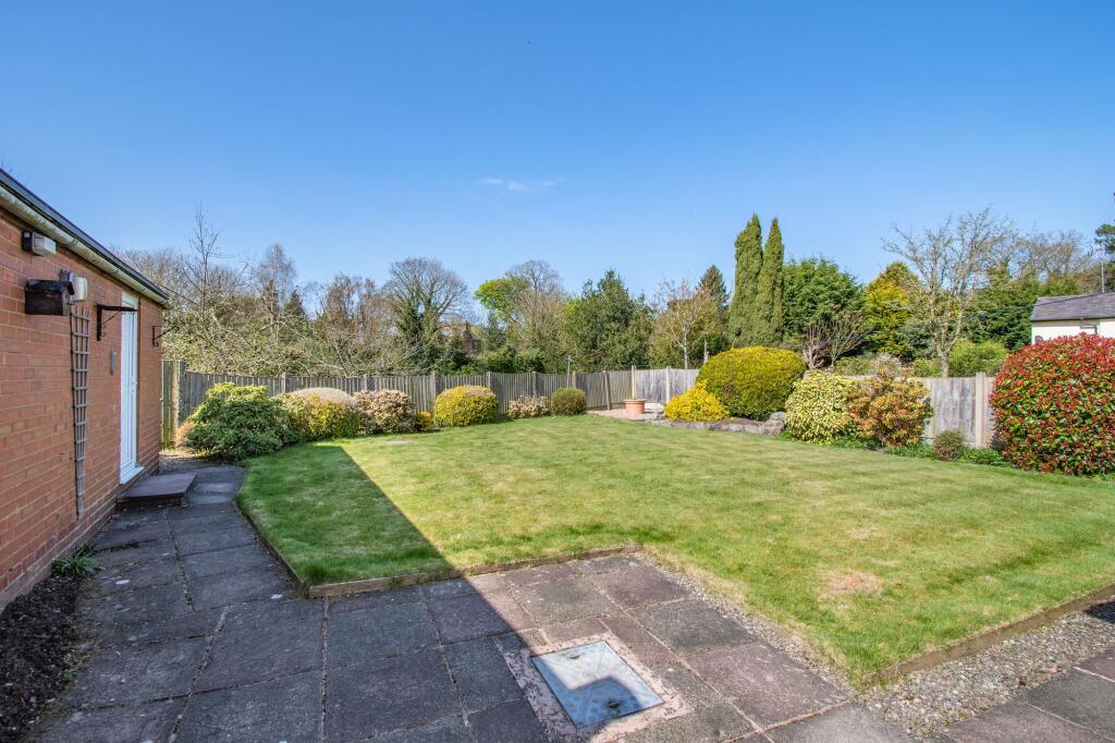 Garden to rear