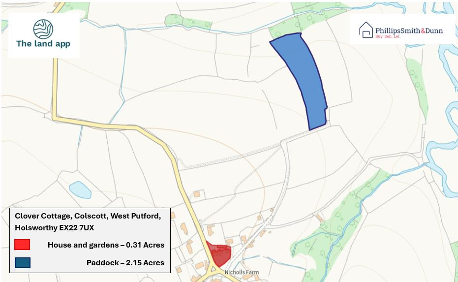 Clover Cottage land plan.png